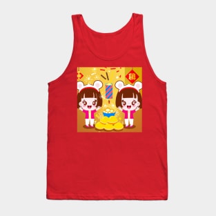 Gong Xi Fai Cai! Happy Year of the Rabbit Tank Top